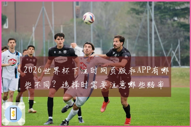 2026世界杯下注时网页版和APP有哪些不同？选择时需要注意哪些赔率问题？